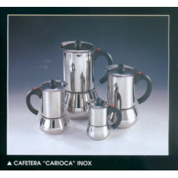 CAFETERA INOX NOVA CARIOCA 6T.